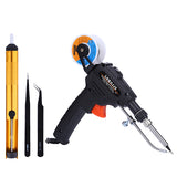 110V/220V 60W Solder Soldering Gun Ferro De Solda Hand-held Automatically Send Tin Gun Solder Iron Welding Tools