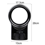 Hot Fashion Mini Bladeless Fan Sleeping Electric Cooling Super Quiet Two Speed Air Fans for Home Students factory price