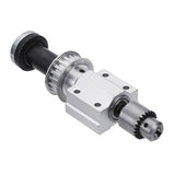 2 Set Of No Power Diy Woodworking Cutting Grinding Spindle Trimming Belt Jto Drill Chuck Set Small Lathe Accessories for Table S