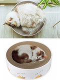Round Cat Scratching Post Scratcher Cardboard Bed for Cat Scraper Durable Scratching Pads Board Cat Toy Furniture Sofa Protector