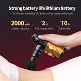 High Frequency Mini Pocket Massage Gun Fascia Gun Neck Massager Electric Vibrator Muscle Relaxation Pain Relief for Body