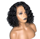 Wig explosion head wig short curly hair partial high temperature silk chemical fiber headgear