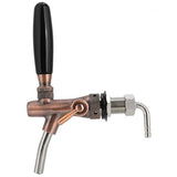 G5/8 Thread Adjustable Beer Tap Faucet Stainless Steel Bronze Color Equipment for Home Bar Restaurants Growler Brewing Tool