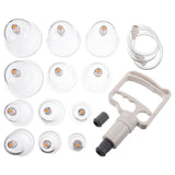 1 Set Chinese Cupping Therapy Set Body Device Suction Cup Vacuum Pump