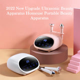 3 in 1 Ultrasonic High frequency Vibration Facial Eyes Massager Deep Cleansing Nutrition Introduction oxygen Injection Spray Gun