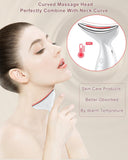 3 Colors LED Photon Therapy Skin Care Neck Anti Wrinkle Reduce Double Chin EMS Tighten Beauty Device Facial Neck Lift Massager