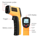 Digital Version GM320 Infrared Thermometer Non-Contact Temperature Meter Pyrometer Laser Temperature Gun -50~400 ℃(-58℉ to 752℉)