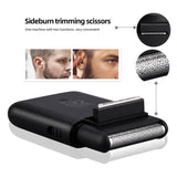 Ultra-thin Mini Men's Electric Shaver Beard Trimmer Cordless Rechargeable Haircut Shaveing Machine Blade Waterproof Razor 50