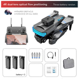Mini Professional XT5 RC Drone 360 Degrees Obstacle Avoidance 8K FPV WIFI Optical Flow Dron FPV Dual Camera Follow Me Quadcopter