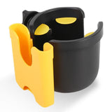 Stroller Cup Holder Multi-functional Baby Bottle Mobile Phone Storage ABS Plastic Adjustable Universal Baby Stroller Accessories