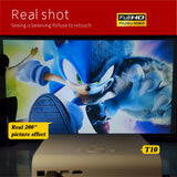 Salange T10 Full HD 1080P Projector Mini LED Proyector Native 1920x1080 4500 Lumens Android Home Theater Video Beamer
