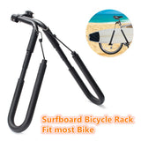 Surfboard Bicycles Carrier Rack Bike Skimboard New Side Kiteboard Holder Surfboard Holder