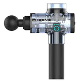 Phoenix a2 Massage Gun Transparent Body Massager Electric 4 Heads Pistol Massager Phoenix