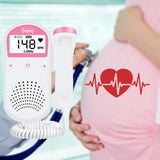 Doppler Fetal Heart Rate Monitor Home Pregnancy Baby Sound Heart Rate Detector Accurate Ultrasound Prenatal For Health Care