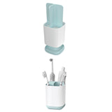 1pcs Toothbrush Toothpaste Holder Case Shaving Makeup Brush Electric Toothbrush Holder Organizer Stand Bathroom Accessories Box