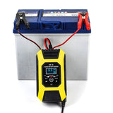 7A 12V 7-Stage Digital Display Automatic Smart Fast Battery Car Motorcycle Pulse Repair Charger Lead Acid Battery Charger