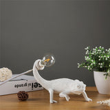 Nordic seletti lizard Night light modern Cute LED Resin Animal chameleon table lamp bedroom living room home deco Light Fixtures