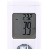 Anemometer Portable Anemometro Thermometer Wind Speed Gauge Meter Windmeter LCD Digital Handheld Anemometer Fishing Sailing Tool