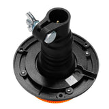 5.2x4.7" Inch Dome 18 LED Construction Vehicle Car Warning Strobe Light Flashing Lights Truck Emergency Light 12-24V Waterproof