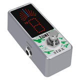 Stax Guitar Tuner Pedal High Precision Tuning Pedals for Electric Guitar and Bass Accurate ± 1 Cent Mini Size True Bypa