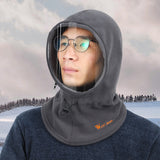 WEST BIKING Winter Cycling Warm Mask Hat Cycling Windproof Neck Protections Cap for Men Women Integrated Ear Protections Mask