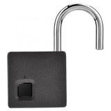 Smart Door Lock Metal Fingerprint Door Lock Padlock Stainless Steel Biometric Portable Outdoor Padlock Dustproof Waterproof Lock