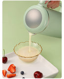 220V 350ML Mini Electric Soybean Mlik Maker Juicer Portable Automatic Fruit Vegetable Juicer Food Mixer For Home Blender