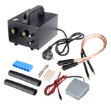 1600A Spot Welder Adjustable Microcomputer 18650 Battery Spot Welding Machine Set 20ms-1s Time for 0.25mm Nickel Plate EU Plug