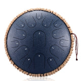 nEW Steel Tongue Drum 13 inch 15 tone Drum Handheld Tank Drum Percussion Instrument Yoga Meditation Beginner Music Lovers Gift