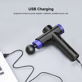 Handheld Muscle Massager Mini Deep Tissue Muscle Massage Machine Fitness Electric Vibration Relaxing Tool