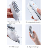 NEW Electric Hair Growth Comb Anti Hair Loss Massage Therapy RF Red Light EMS Vibration Head Relax Massager Hair Brush Hair Care