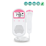 Household Doppler Fetal Heart Rate Monitor Home Pregancy Baby & Fetal Sound Medical Detector LCD Display No Radiation 3.0MHz