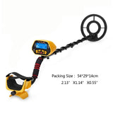 GC-1028 Accuracy Waterproof Metal Detector for Adults Professional Underground Metal Detector Gold Detecto with Sensitiv