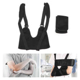 Posture Corrector Arm Sling Breathable Shoulder Elbow Immobilizer Support Brace with Immobilizer Band for Upper Injuries