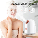 Hot Spray Face Steamer Beauty Spa Skin Care Atomizing Humidifier Hydrating Anti Aging Mist Sprayer Steam for Facial Cleaning