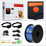 5625 Square Meters TP16 Pet Dog Electric Fence Waterproof Rechargeable Training Electric shock Dogs Collar Dog Supplies