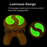 USB Charing Electric Neck Massager Multifunction Massage Plastic Back Head Neck Triangle Shape Anti Cellulite Body Relaxation