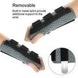 Therapy Breathable Wrist Protective Brace Support Splint Wrist Joint Sprain Guard Black Braces Supports Wrist Guard