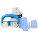 5Pcs/Set Silicone Vacuum Cupping Massage Body Cans Anti Cellulite Suction Cups Therapy Manual Roller Best Relaxation Massager