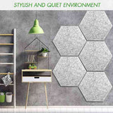 18 Pack Acoustic Panels Sound Proof Padding,Hexagon Sound Dampening Panels for Home,Sound Insulation &amp;Acoustic Treatment