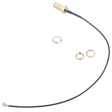 15Cm U.FL/IPX To RP-SMA Female Antenna Pigtail Jumper Cable Gold &amp; 12 Inch RP-SMA Female To RP SMA Female Plug RF Pigtail Cable