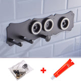 Wall Mounted Stand Hair Dryer Holder Universal for Dyson Bracket Hange Organizer Storage Shelf Aluminum Bathroom Accessories