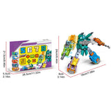 Number Robots Transforming Action Figure Toys for Math Teaching School Classroom Rewards Exam Prizes Preschool Educational Toys
