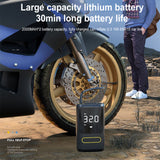 Wireless Car Air Pump Portable Digital Air Compressor Electric Auto Pump Tire Inflator For Car Motorcycle Bike Balls