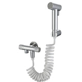 Brass Toilet Bidet Sprayer Set Handheld Cleaning Black Faucet with 3M Hose Women Bidet Anal Wash Shower Accessories