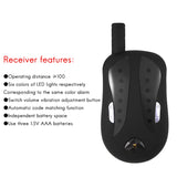 Wireless Digital Fishing Alarm Fishing Bite Alarms Fishing Receiver Sound Alert Kit Led Alarm Indicator with Case
