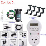 HEMAN Reptiles Fogger Mist Sprinkler Rainforest Tank Pet Humidification Cooling system Reptile Pet Terrarium Misting System