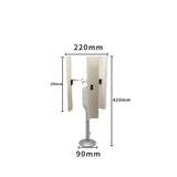 For Vertical axis wind turbine model Three-phase permanent magnet generator DIY Generator Parts White