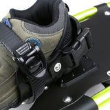 ROEAM Outdoor Snowshoes with Adjustable Poles Carry Bag Skis Anti-skid Skiing Boots Snow Walking Aluminum Ski Skates Accessory