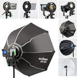Weeylite Bowens Mount for Ninja200 Bi-Color Continuous Output Lighting for Speedlite Flash Snoot Softbox Dish Reflector Umbrella